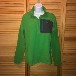 North Face Green Pullover